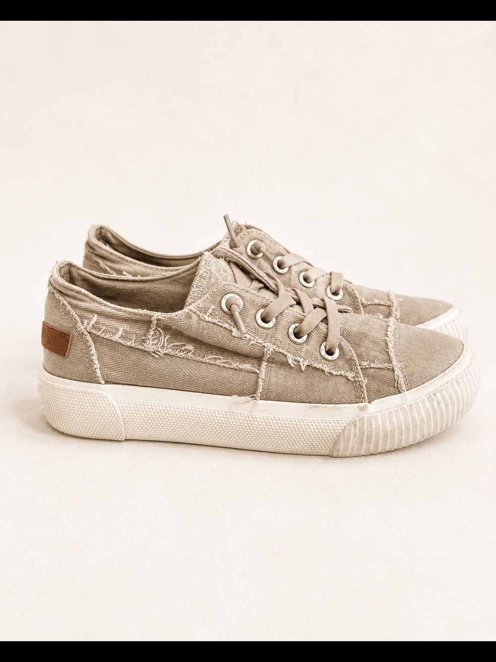 Blowfish Malibu Distressed Canvas Sneakers